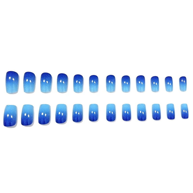 Gradient Glitter Nail Art Stornfield