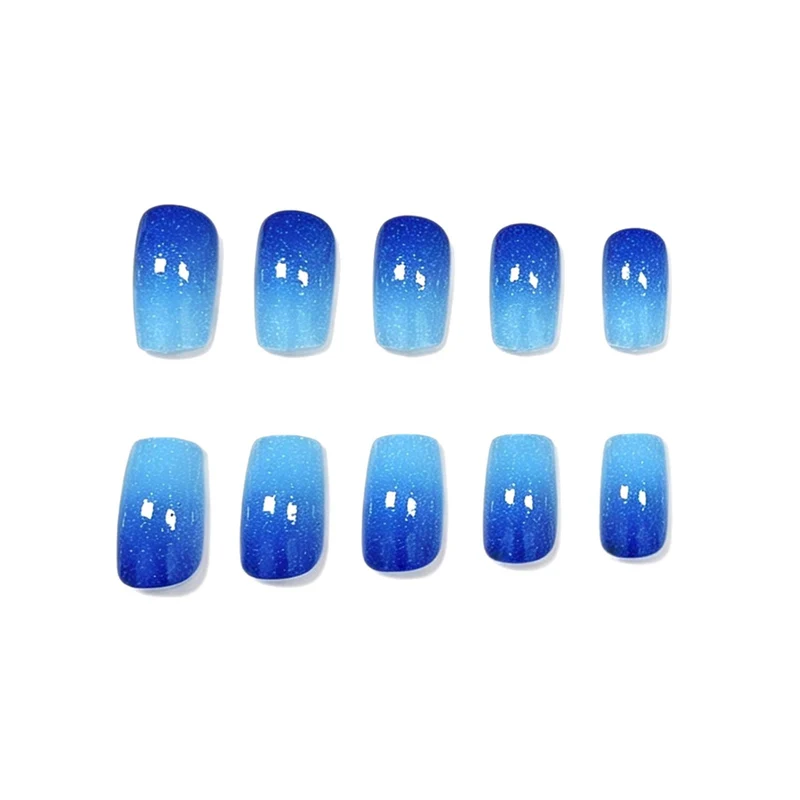 Gradient Glitter Nail Art Stornfield