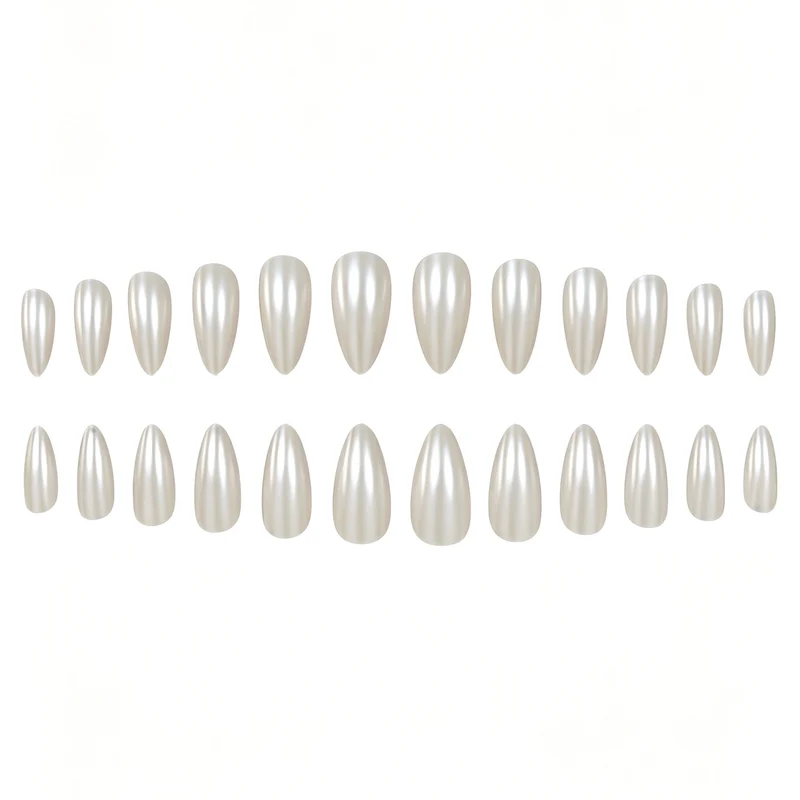 Premium Glossy Almond-Shaped Nail Enhancements Stornfield