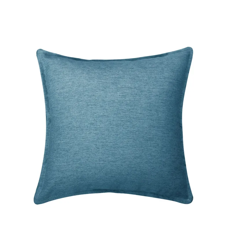 Dekorative Leinen-Wurfpillow-Bezug mit Paspelkante