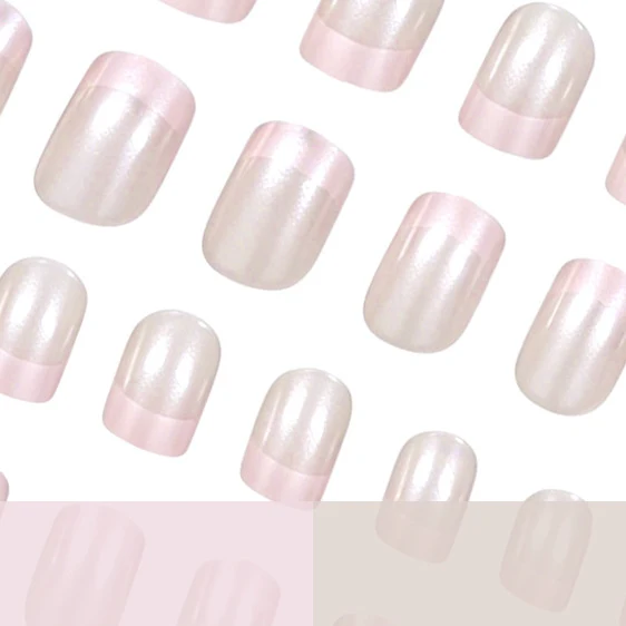 Premium French Tip Nail Extensions Stornfield