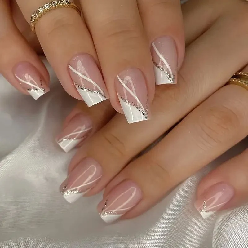 Premium French Tip Nail Enhancements Stornfield