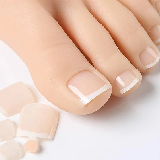 Premium French Tip Gel Nail Art Stornfield