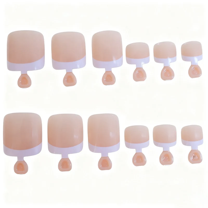 Premium French Tip Gel Nail Art Stornfield