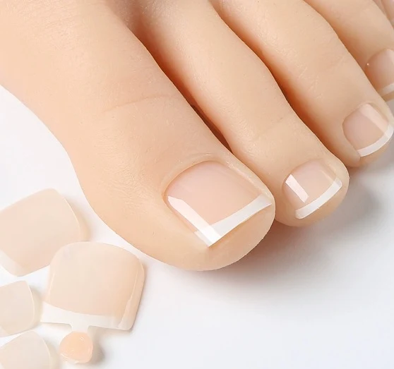Premium French Tip Gel Nail Art Stornfield