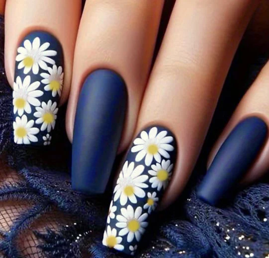 Premium Floral Nail Art Stickers Stornfield