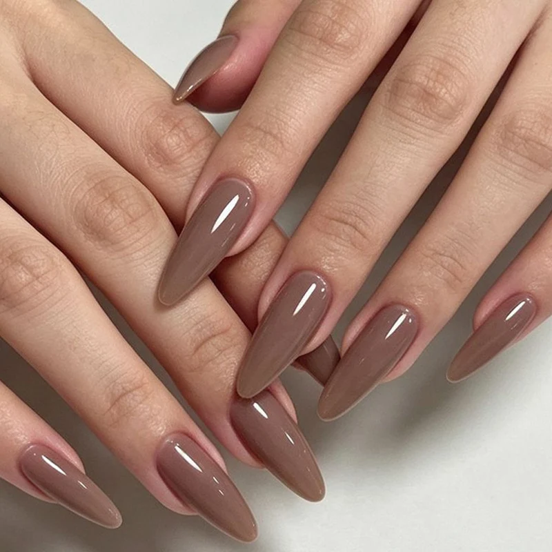 Premium Elegant Almond-Shaped Nail Enhancements Stornfield