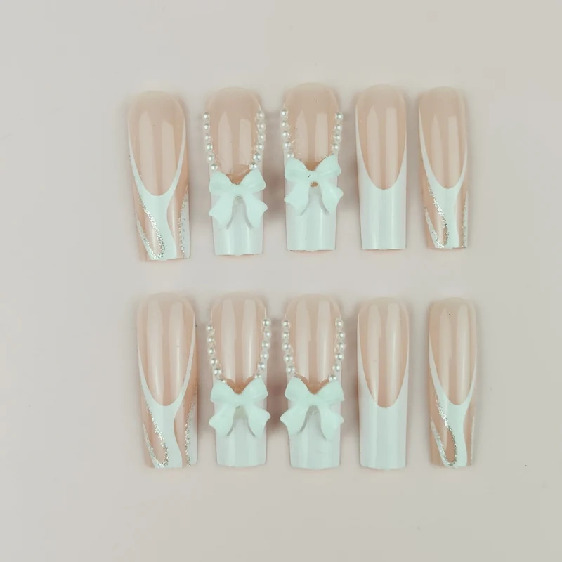 Premium Decorative Press-On Nail Enhancements Stornfield