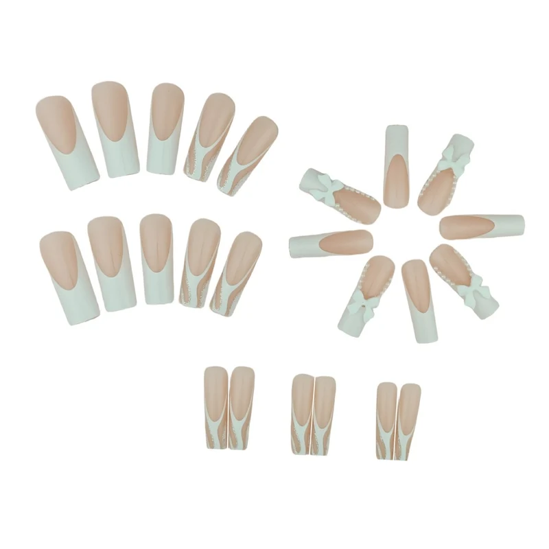 Premium Decorative Press-On Nail Enhancements Stornfield