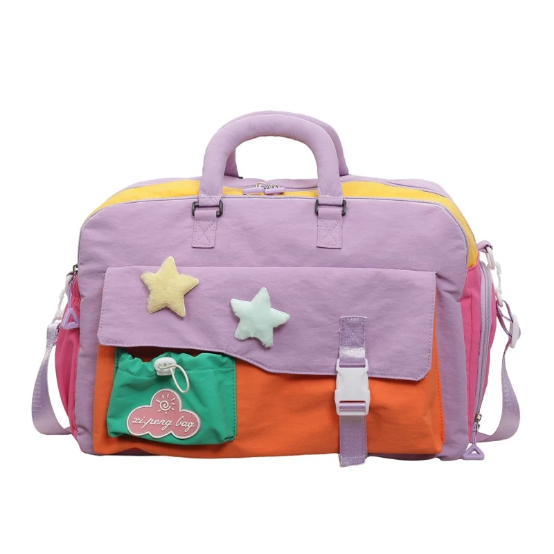 Stylische Mehrfarbige Reise-Wochenendtasche Karnz