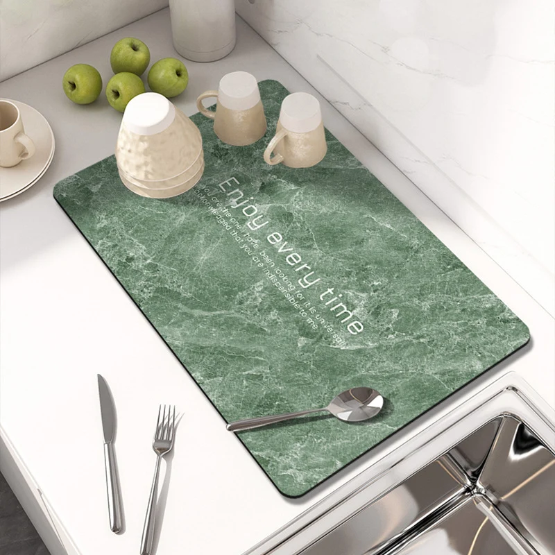 Inspirational Quote Kitchen Mat