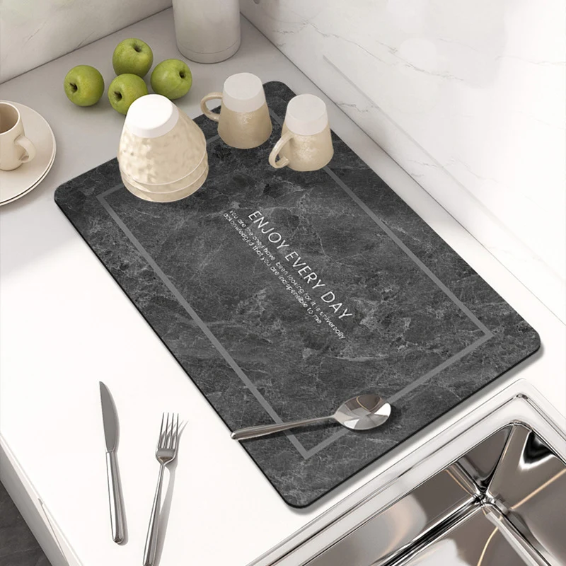 Inspirational Quote Kitchen Mat