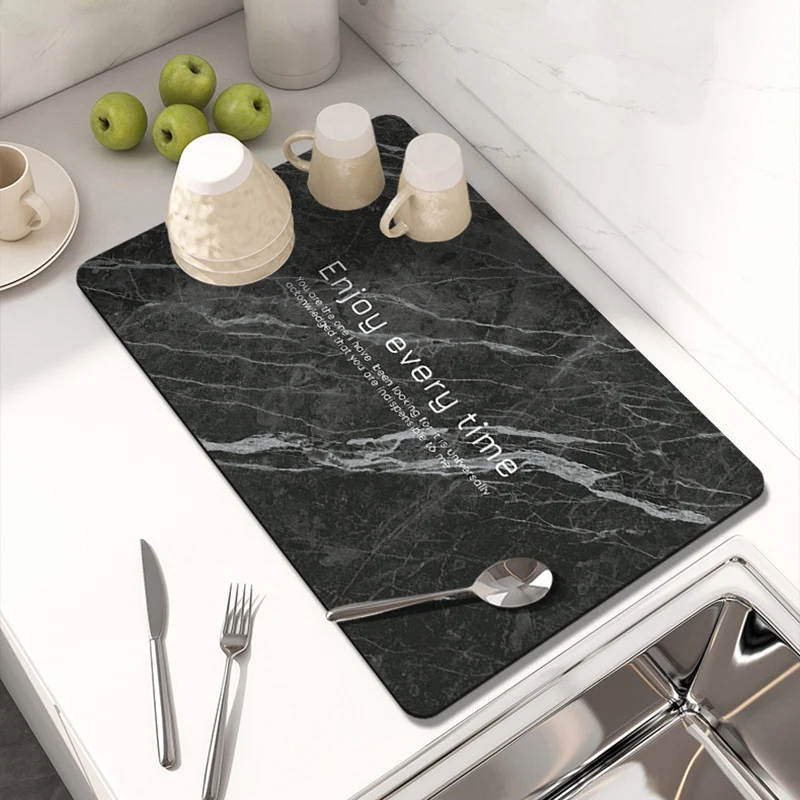 Inspirational Quote Kitchen Mat