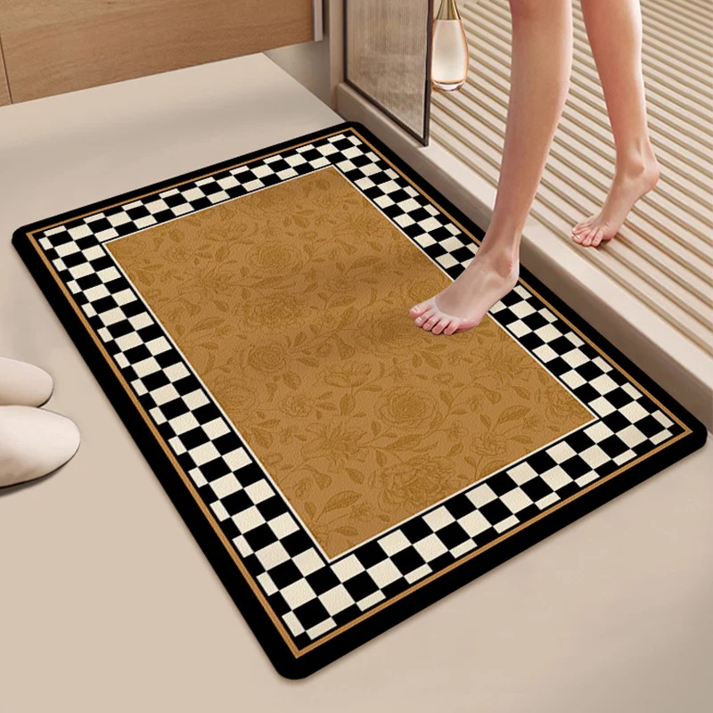 Inspirational Quote Bathroom Mat