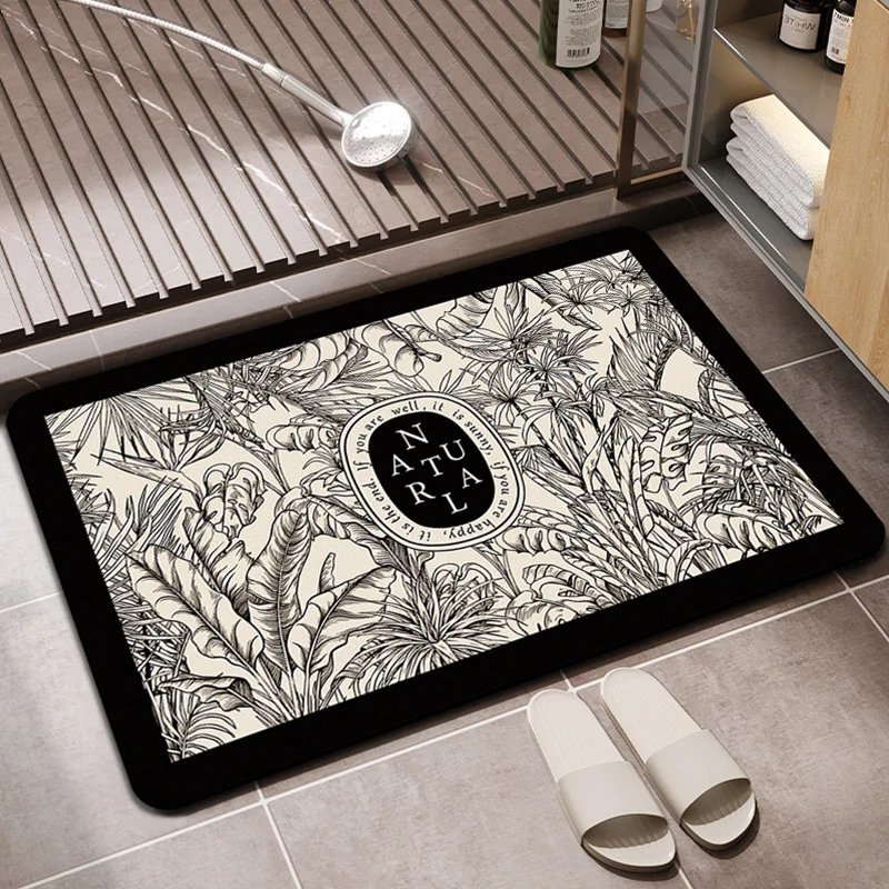 Inspirational Quote Bath Rug