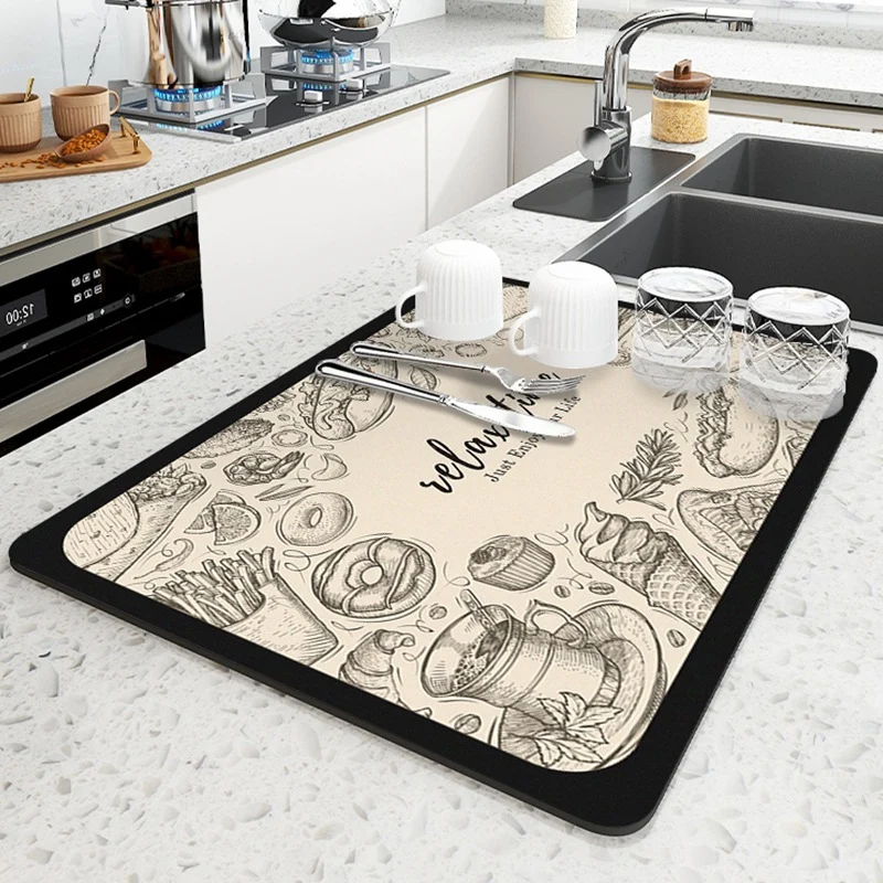 Elegant Textured Dining Table Mat