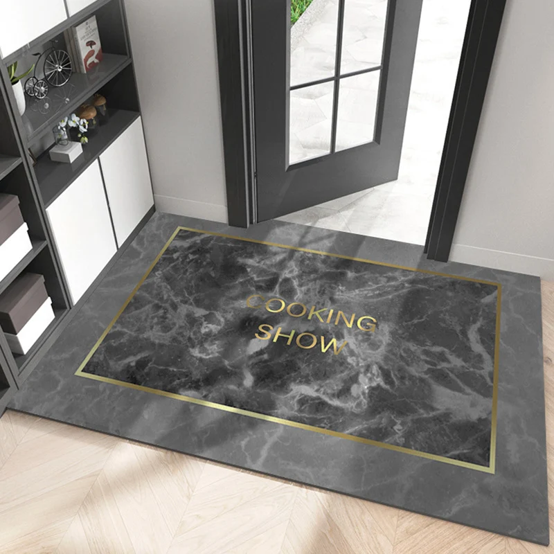 Elegant Abstract Design Floor Mat