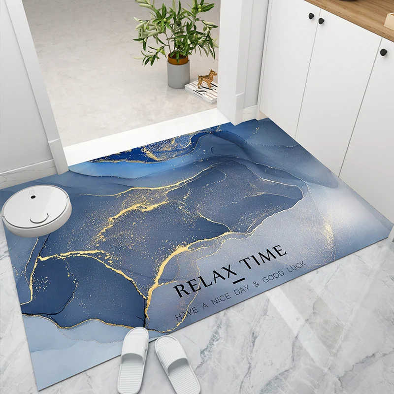 Elegant Abstract Design Floor Mat
