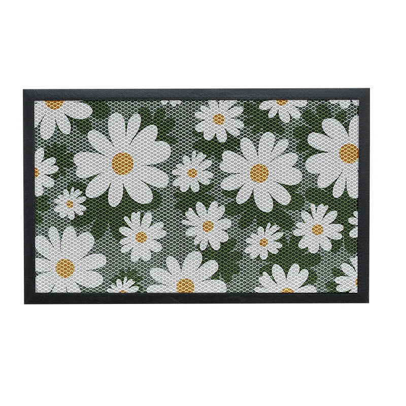 Decorative Rock Pattern Door Mat