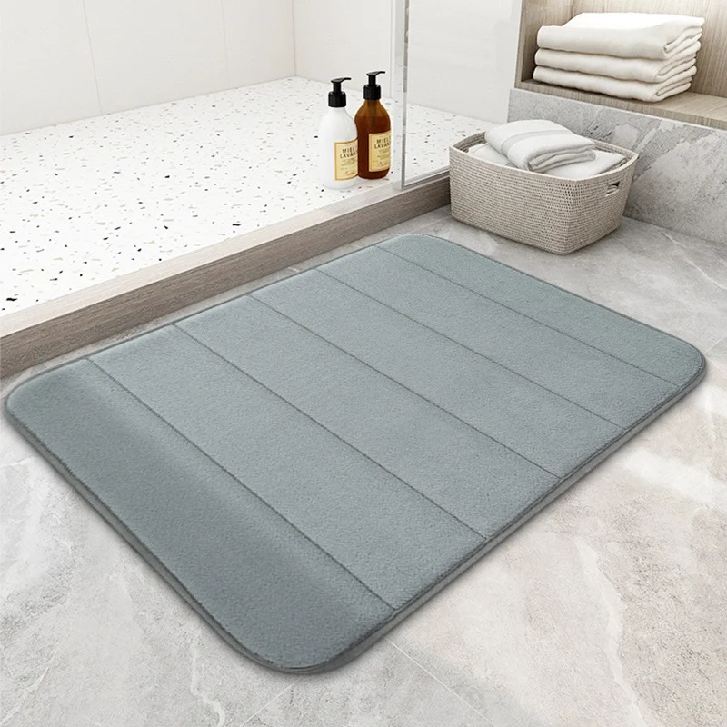 Plush Absorbent Bath Mat