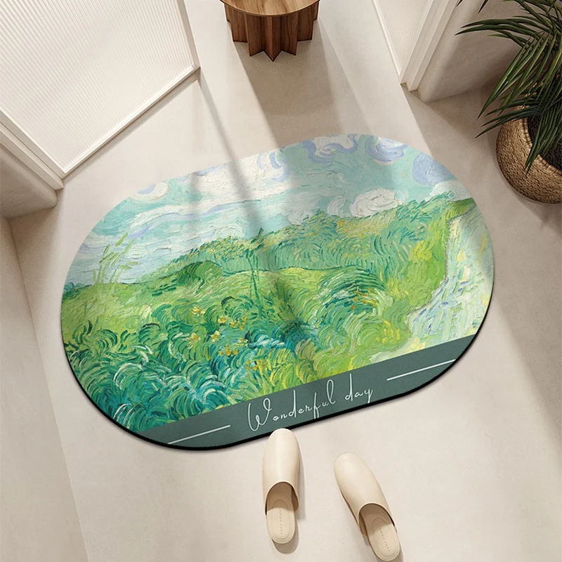 Playful Animal-Themed Bath Mat