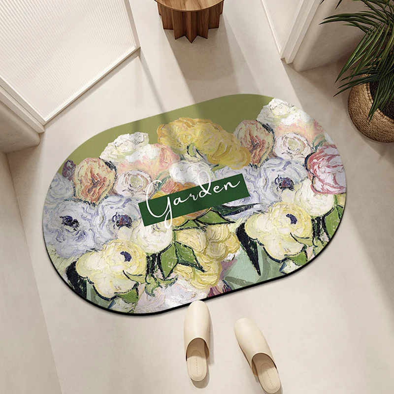 Playful Animal-Themed Bath Mat