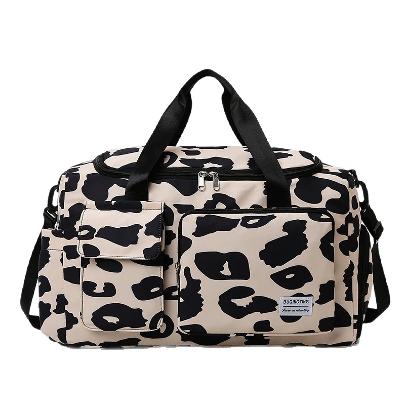 Stylische Zebra-Print Reise-Duffel-Tasche Karnz