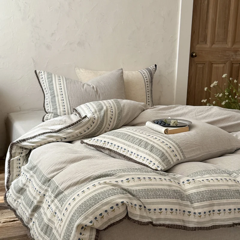 Cotton-Linen Bedding Set Stornfield
