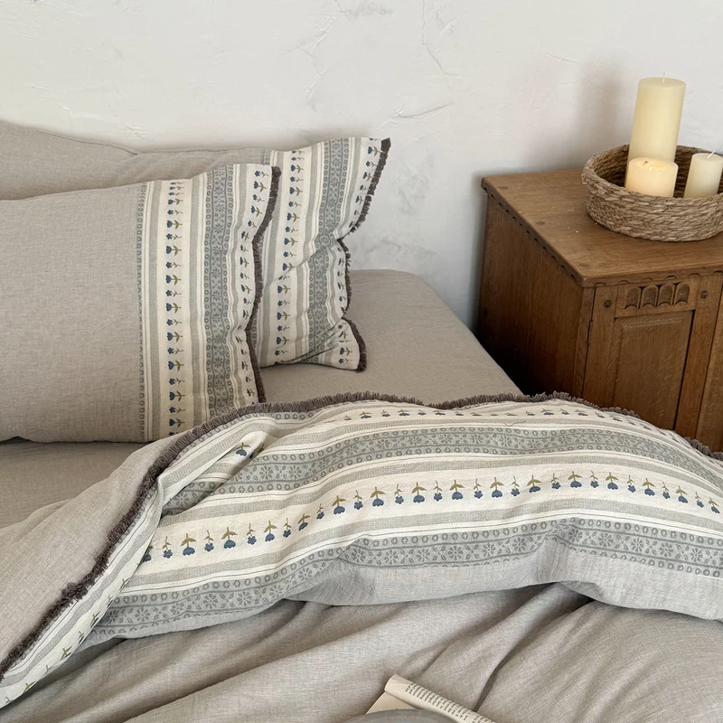 Cotton-Linen Bedding Set Stornfield