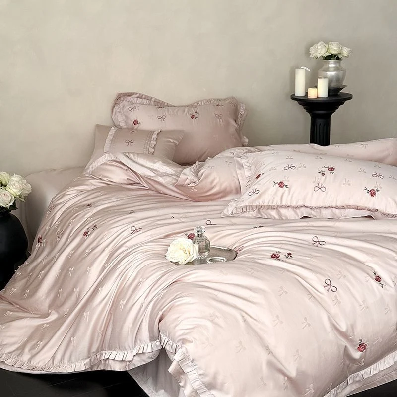 Satin bedding set Stornfield