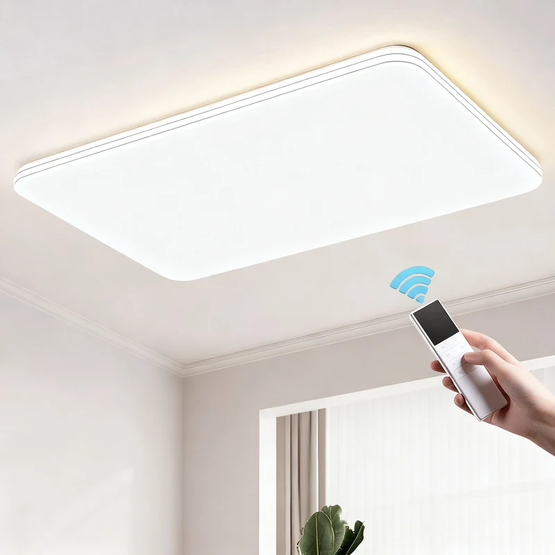 LED Deckenleuchte rund 40 cm, modern, dimmbar
