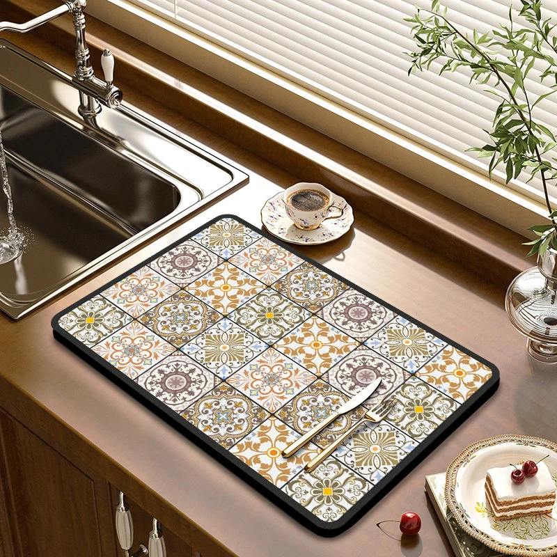 Artistic Kitchen Floor Mat