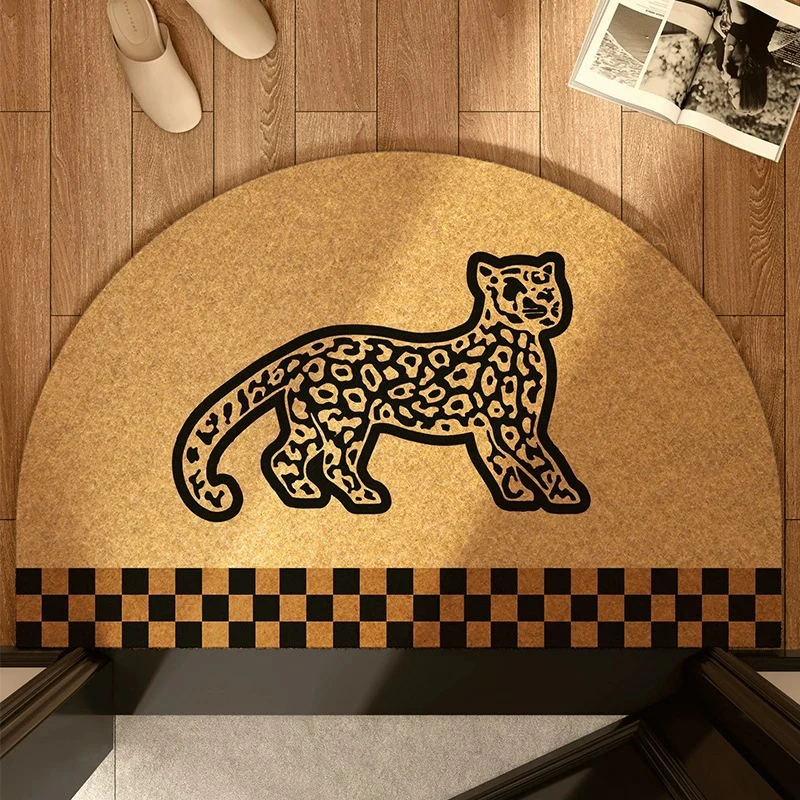 Half-Circle Coir Door Mat