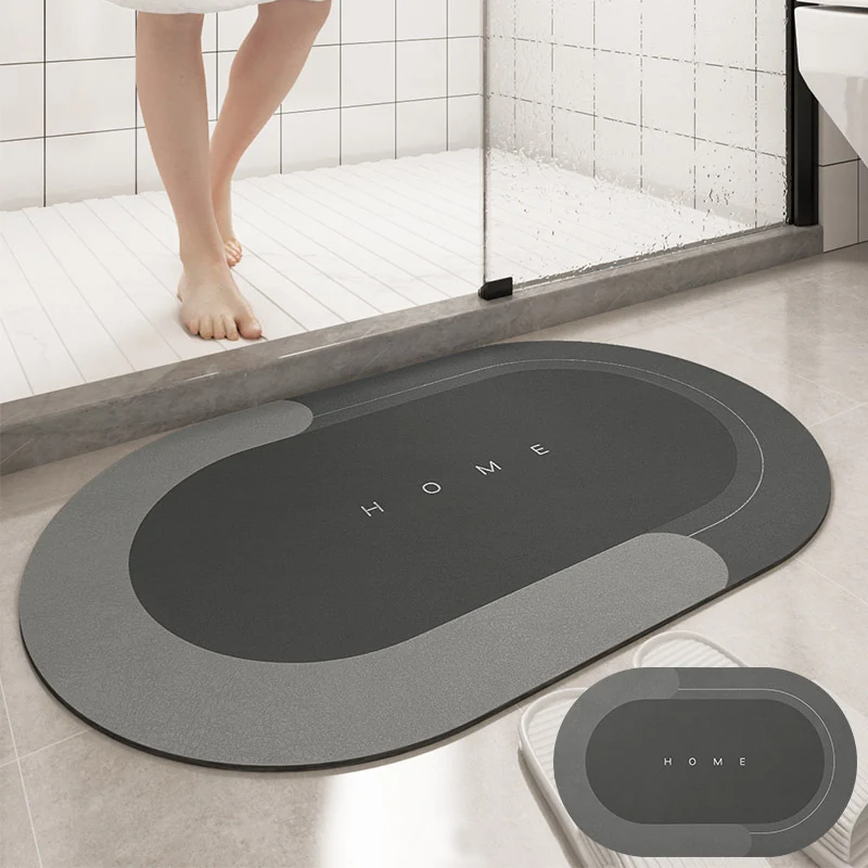 Elegant Soft Textured Area Bath Mat