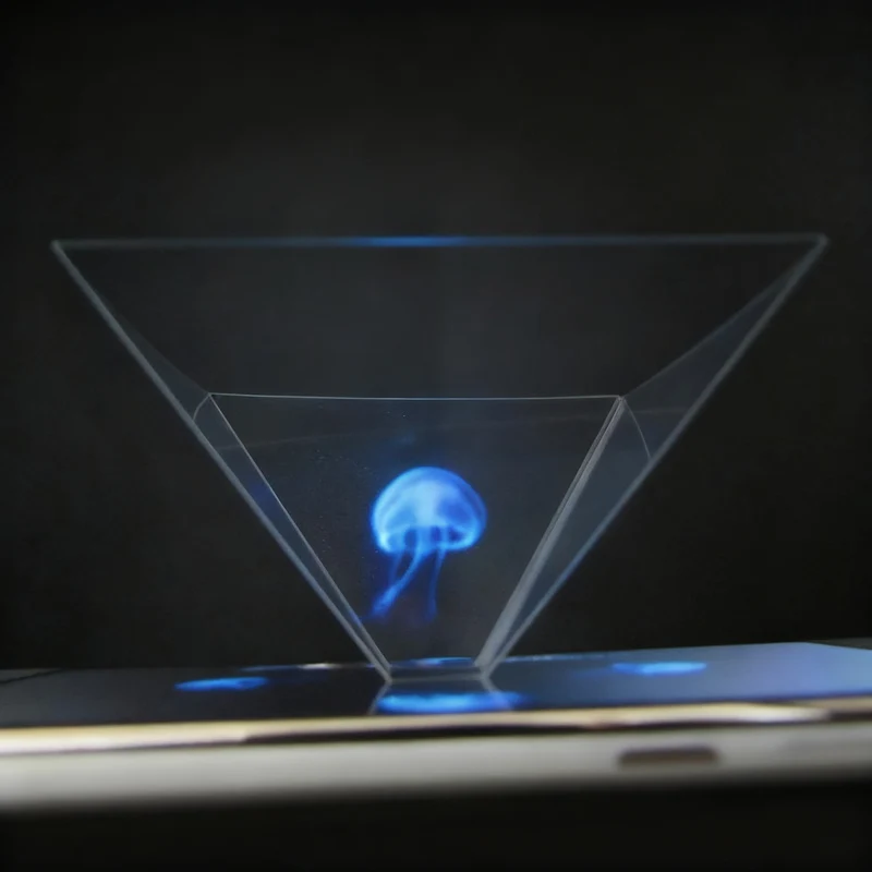 3D-Hologramm-Pyramide