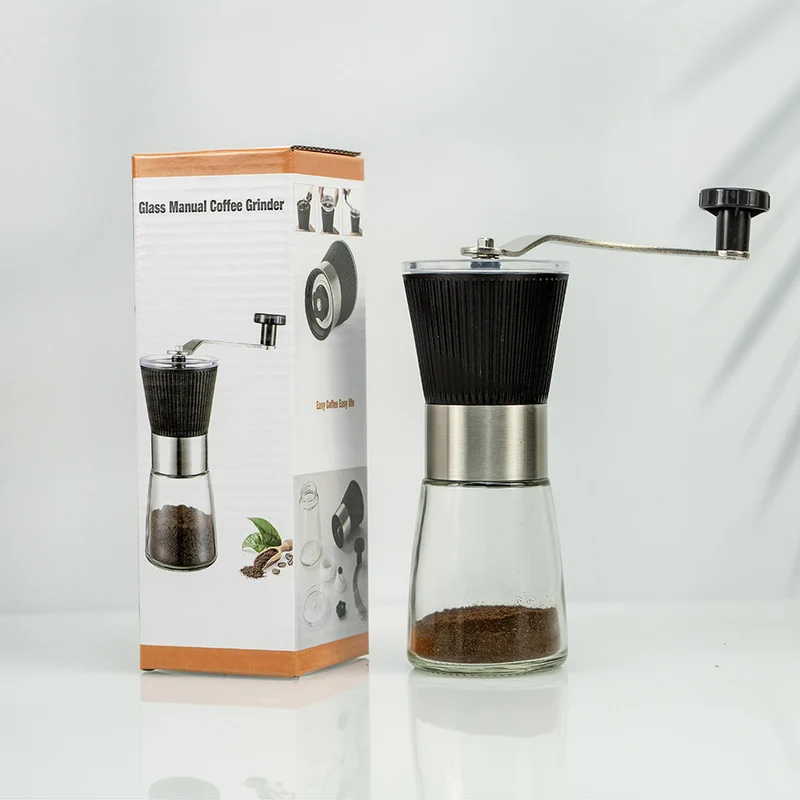 Handkaffeemühle aus Edelstahl