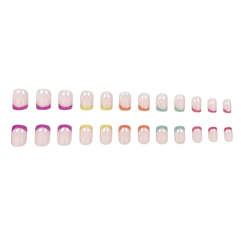 Stylish French Tip Nail Art Enhancements Stornfield