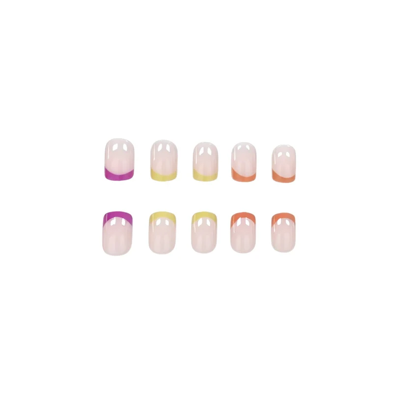 Stylish French Tip Nail Art Enhancements Stornfield