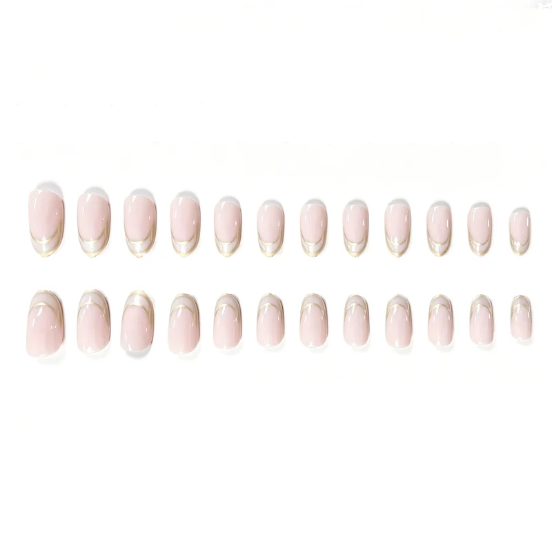 Stylish French Tip Acrylic Nail Enhancements Stornfield