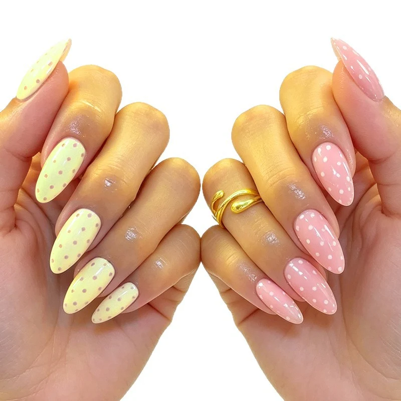 Stylish Decorative Dot Pattern Nail Art Stornfield