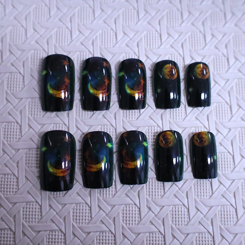 Stellar Galaxy Nail Art Enhancements Stornfield