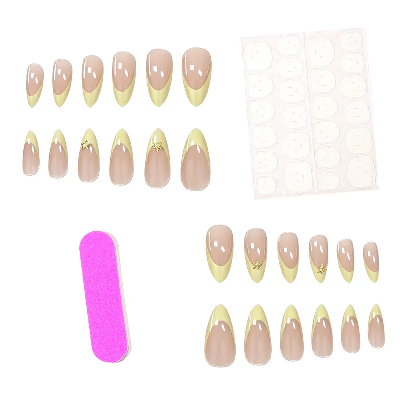 Starfish-Embellished Acrylic Nail Enhancements Stornfield