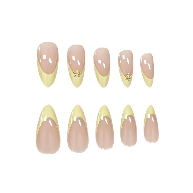 Starfish-Embellished Acrylic Nail Enhancements Stornfield