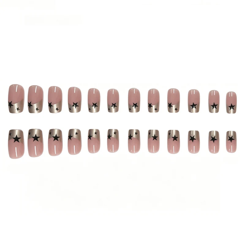 Star-Embellished Nail Art Enhancements Stornfield