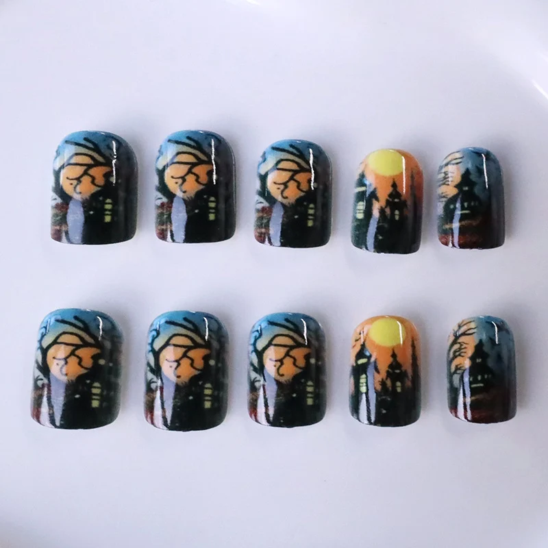 Spooky Halloween Nail Art Set Stornfield