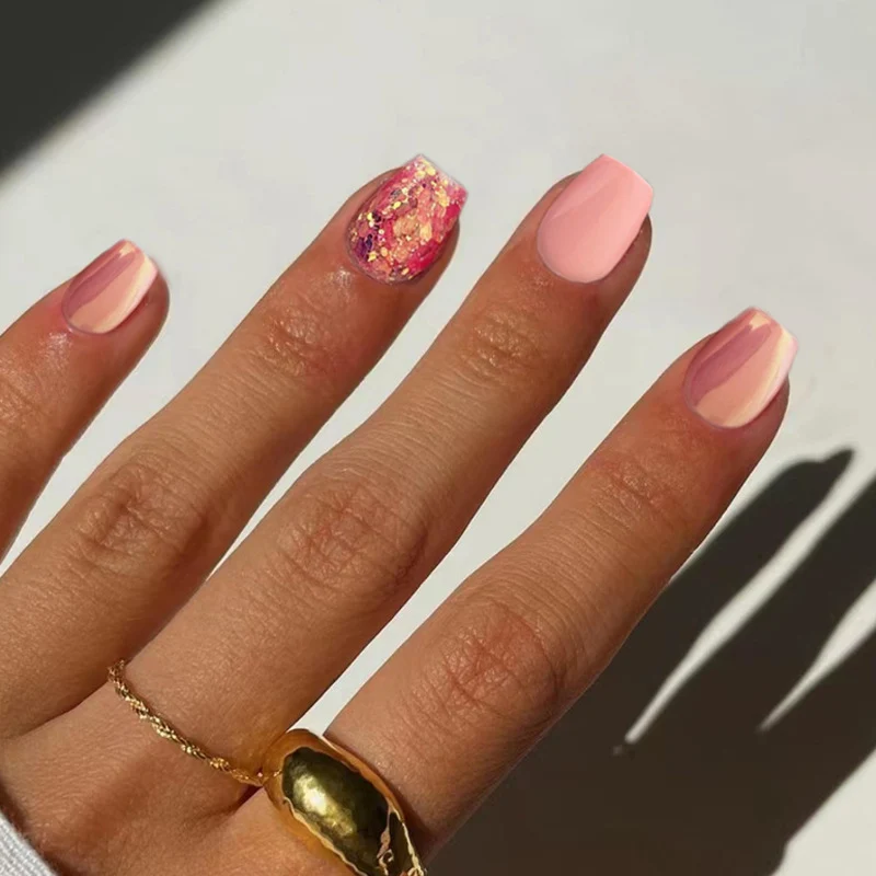 Sparkling Glitter Nail Art Extensions Stornfield