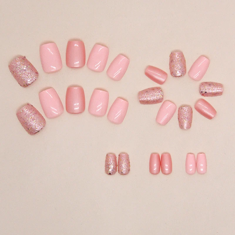 Sparkling Glitter Nail Art Extensions Stornfield