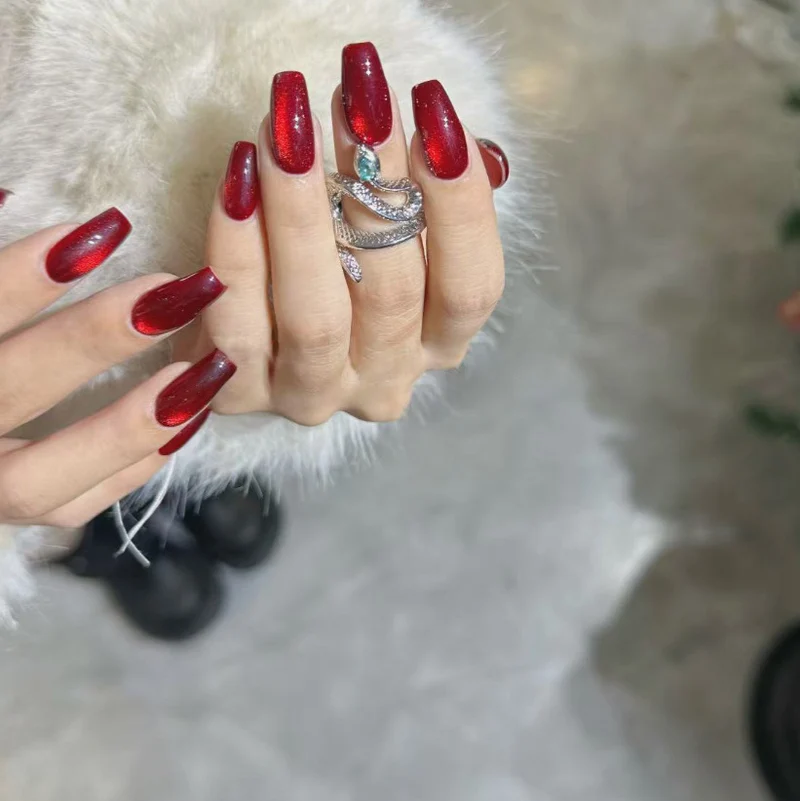 Sparkling Gel Nail Extensions Stornfield