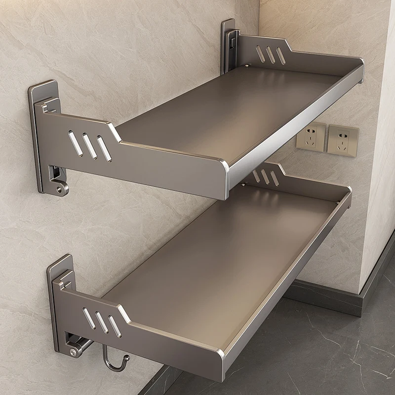 Stainless steel wall shelf for kitchen, 20–60 cm wide