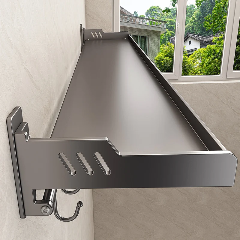 Stainless steel wall shelf for kitchen, 20–60 cm wide
